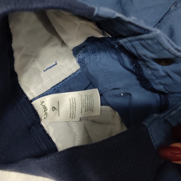 2 Carter's pants size9m - Picture 5 of 6